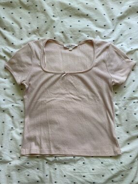 Baby pink top